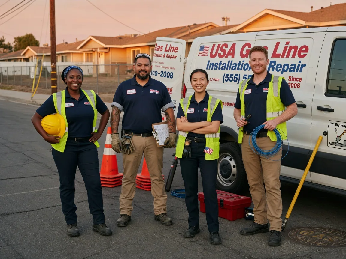 Gas Line Installation company in Troutville, PA